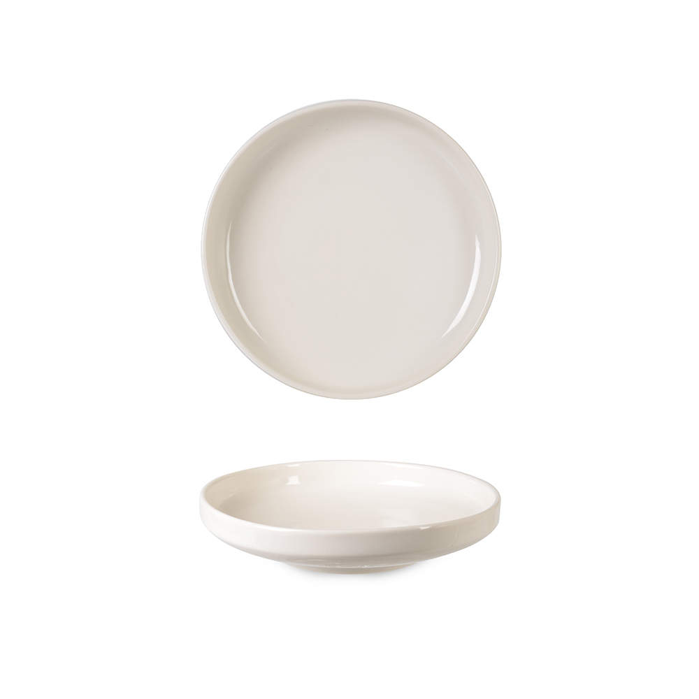 Toledo Cream Deep Plate